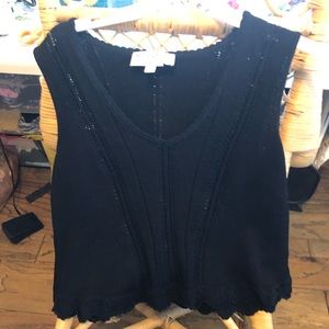 Short dressy tank sweater